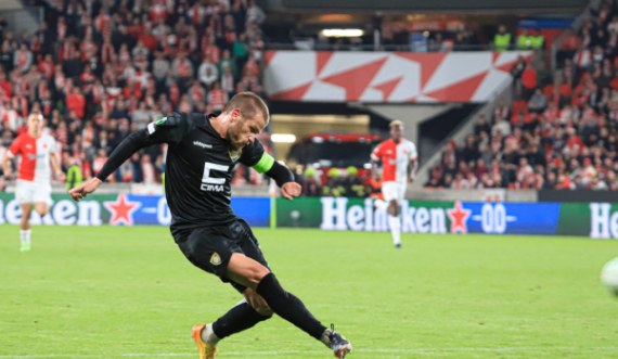 Sivasspor 1:2 Ballkani, golat dhe statistikat e pjesës së parë