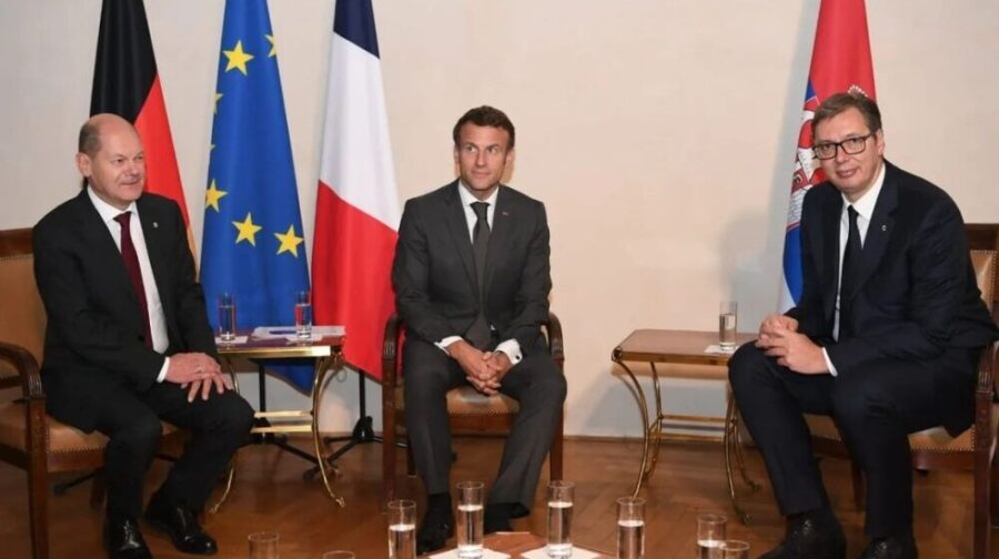 Vuçiqi takohet me Scholz e Macron: Jam përfaqësues i përgjegjshëm