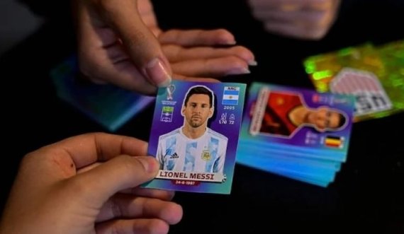 Fotografia e Leo Messit më e kërkuar, në treg të zi shkon deri në 300 euro – qeveria argjentinase i shkruan kompanisë Panini