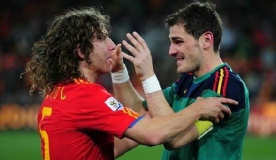  Puyol me reagim të çuditshëm pasi Casillas e pranoi se është homoseksual