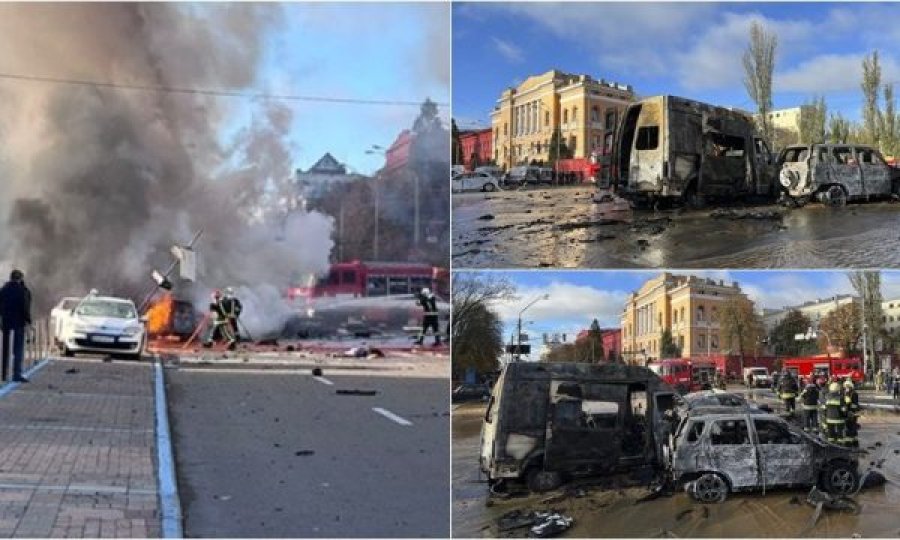 Shpërthime të fuqishme, vdekje e lëndime: Krejt çka ndodhi në Kiev herët në mëngjes