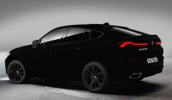 BMW X6  që thith mbi 99% të dritës