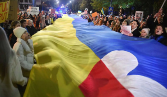 Protesta në shtetet europiane për sulmet ruse në Ukrianë