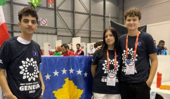 Ekipi përfaqësues i Kosovës për garën e robotikës “FIRST Global Challenge” ka arritur në Gjenevë të Zvicrës