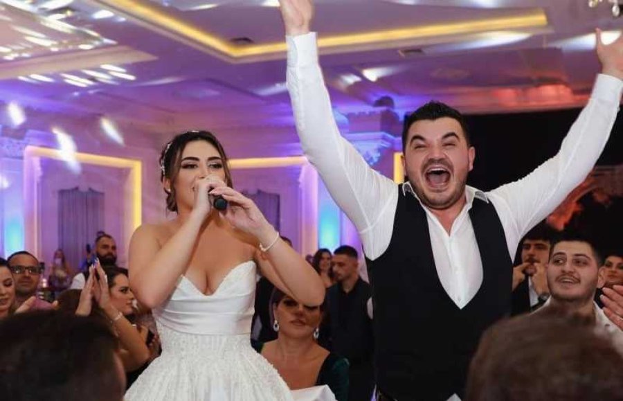 Albina Kelmendi ndan momentet më të mira nga dasma e saj