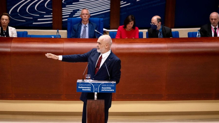 Fjalimi i Edi Ramës në Këshillin e Evropës që e turpëroj Kosovën!...