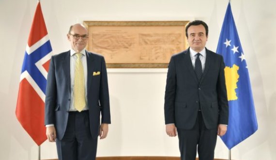 Kurti takon përfaqësuesin norvegjez