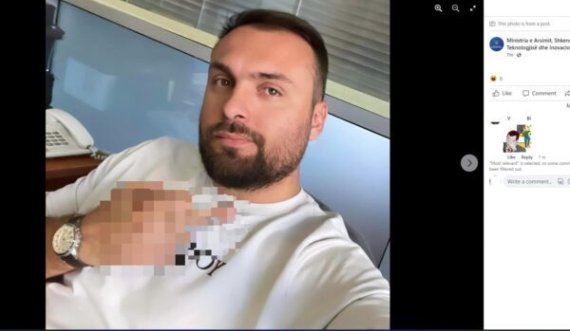 Zyrtari i MAShTI-t tregon gishtin e mesëm në faqen e ministrisë së Arsimit