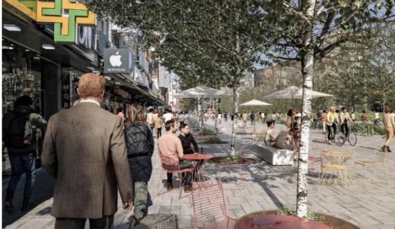 Sheshi i Prishtinës deri tek Katedralja, publikohet një foto se si do të duket