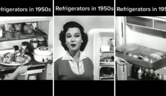 Një reklamë e një frigoriferi të viteve 1950 po bëhet hit në TikTok