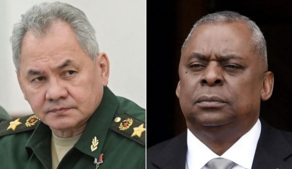 Ministri rus i Mbrojtjes flet me homologun e tij amerikan mbi luftën në Ukrainë