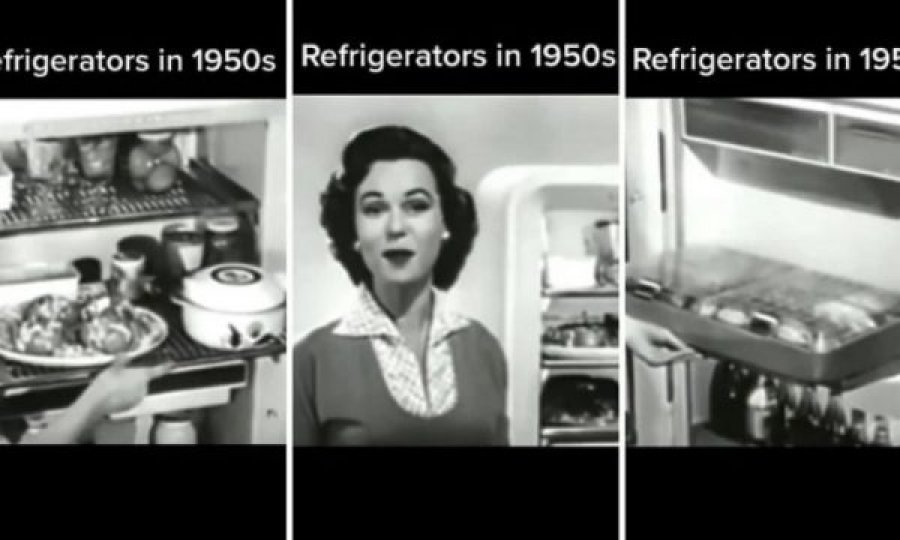 Një reklamë e një frigoriferi të viteve 1950 po bëhet hit në TikTok