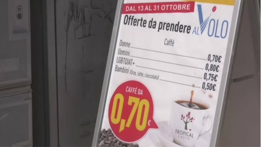 Çmime të ndryshme sipas gjinisë, oferta e një kafeneje shkakton polemika