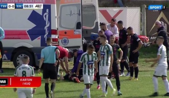 Përparim Islami lëndohet rëndë, largohet nga loja me autoambulancë