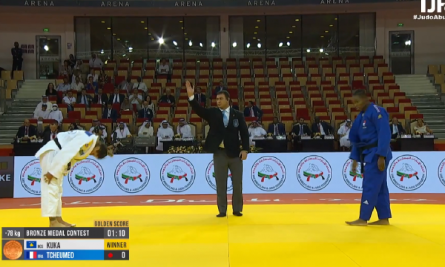 Loriana Kuka e fiton medaljen e bronztë në Abu Dhabi
