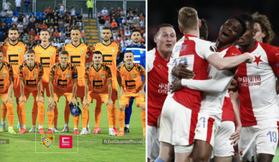 Publikohen formacionet zyrtare të ndeshjes Ballkani-Slavia Praga