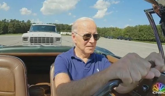 Joe Biden vozitje gati 200 km/h
