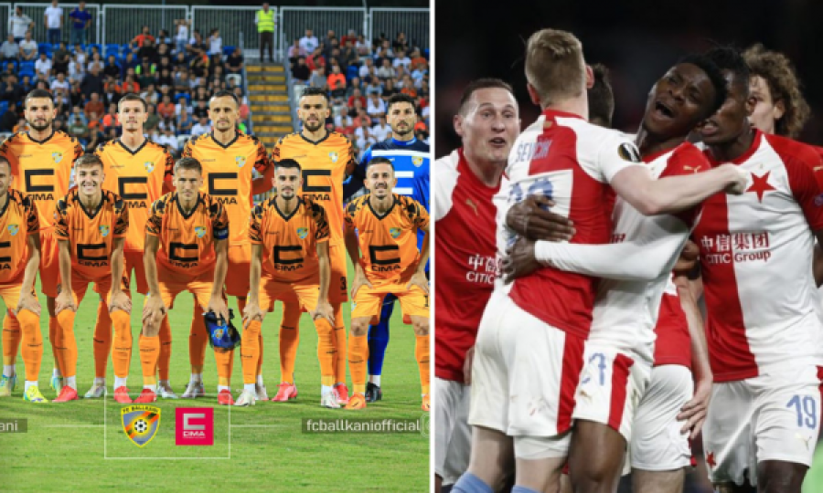 Publikohen formacionet zyrtare të ndeshjes Ballkani-Slavia Praga