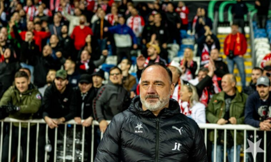Trajneri i Slavia Pragës pret që Ballkani ta ndihmojë duke e ndalur Clujin