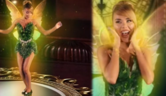Tayna me video të veçantë për Halloween, shndërrohet në personazhin “Tinker Bell”