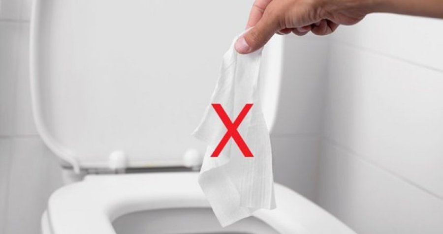 5 gjërat që nuk duhet t’i hidhni kurrë në tualet sepse e bllokojnë