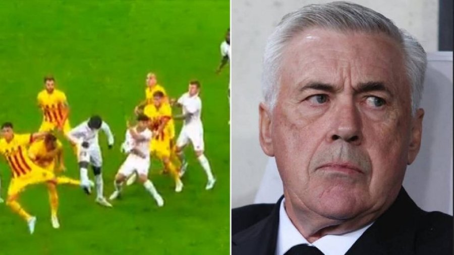 Ancelotti shpërthen ndaj gjyqtarëve, thotë se penalltia e Gironas është sajuar