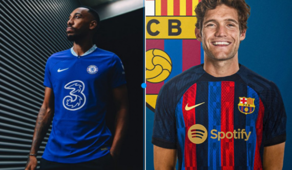 Barcelona zyrtarizon Marcos Alonson, Chelsea Aubameyangun