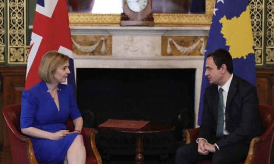 Kurti uron Truss për postin e kryeministres, pret të punojë me të për njohjen reciproke me Serbinë