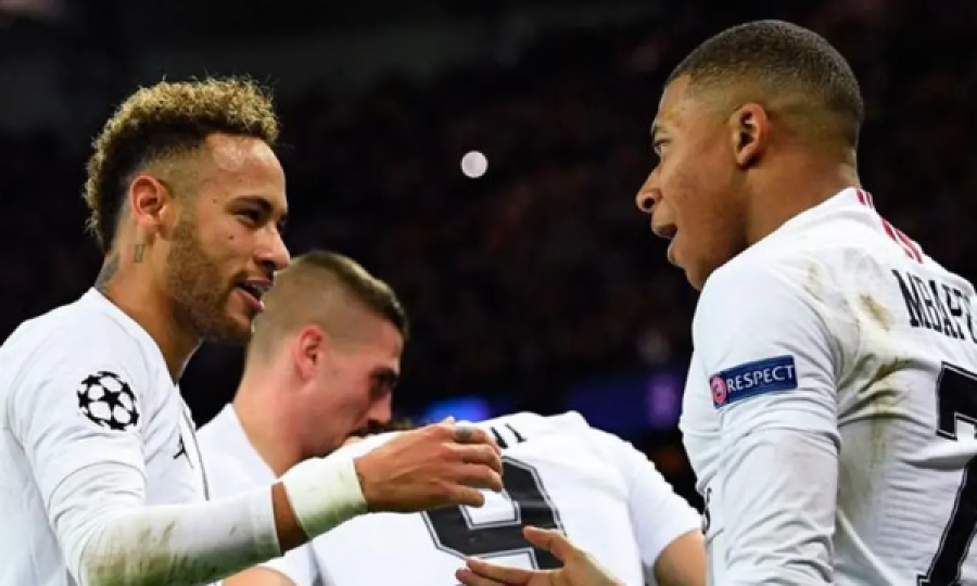 Mbappe reagon për Neymar