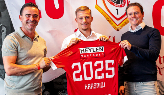 Zyrtare: Laurit Krasniqi rinovon kontratën me Antwerpin