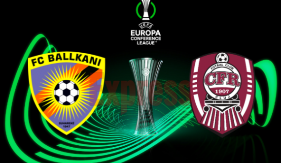 Ballkani publikon formacionin historik kundër Cluj në Ligën e Konferencës