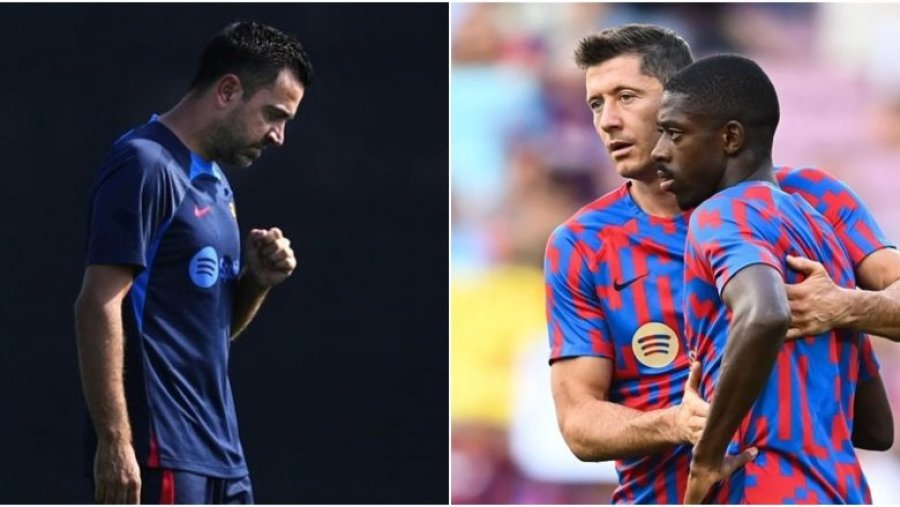 Xavi i lumtur pas fitores ndaj Plzen: Dembele është si Neymar, Lewandowski ndër më të mirët në botë