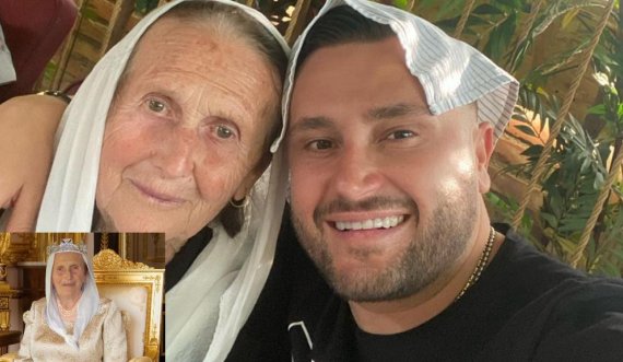 “E kemi ende Mbretëreshën”, Bes Kallaku poston foton epike me gjyshen e tij