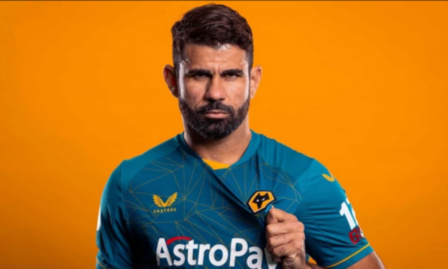 Diego Costa zyrtarizohet te Wolvesi