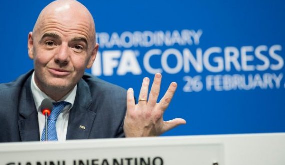 Presidenti i FIFA-s, Infantino do ta vizitojë nesër Kosovën