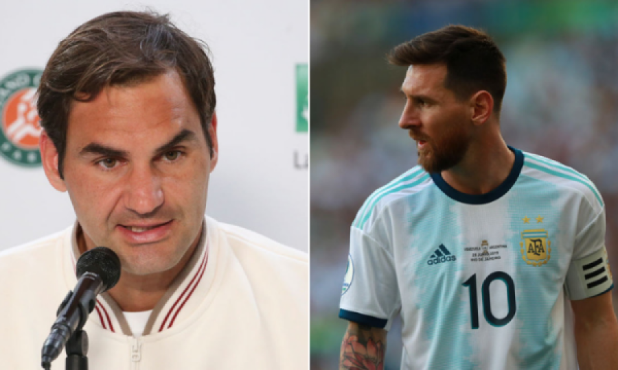 Messi reagon pas pensionimit të Federer: Gjeni, unik!