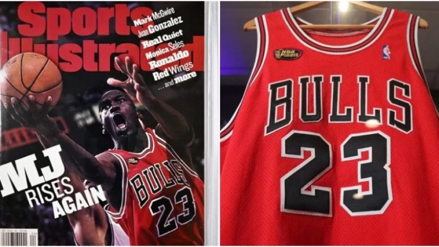 Arrihet rekordi i ri botëror, fanella e fundit e Michael Jordan shitet për miliona euro