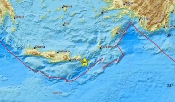 Tërmet në Greqi, sa ishte magnituda