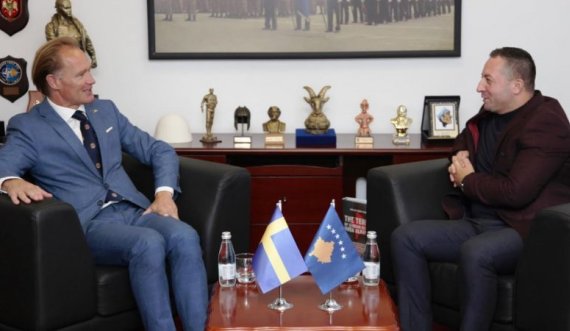 Mehaj pret në takim ambasadorin e Suedisë në Kosovë