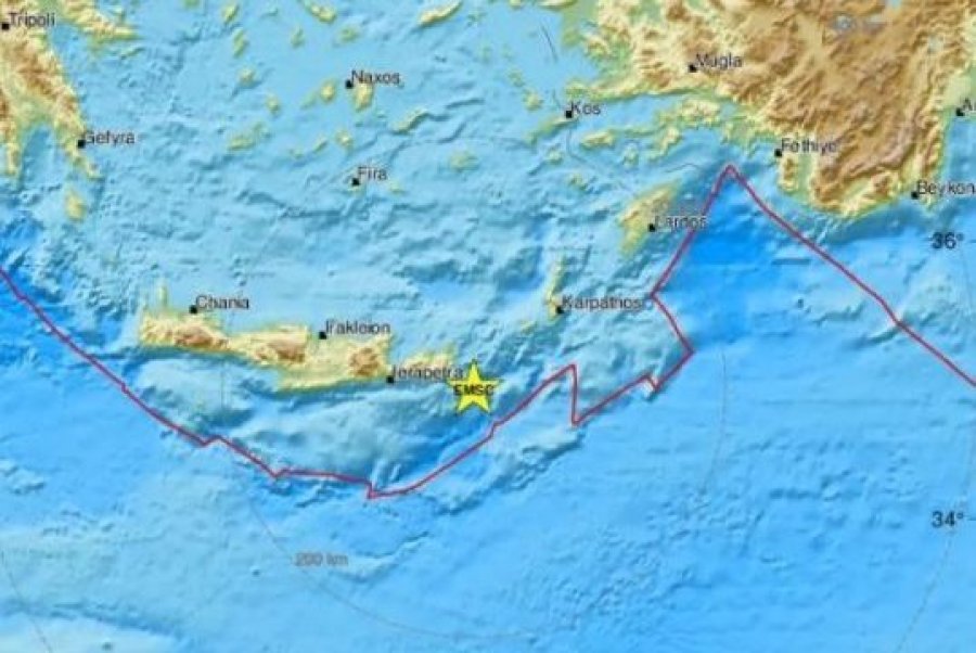 Tërmet në Greqi, sa ishte magnituda