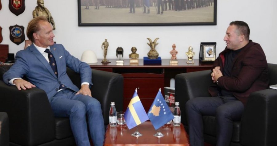 Mehaj pret në takim ambasadorin e Suedisë në Kosovë