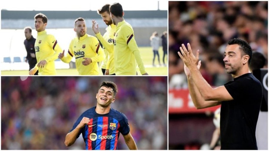 Xavi po i ‘zhduk’ kapitenët aktualë të Barcelonës –e ka zgjedhur të ardhshmin