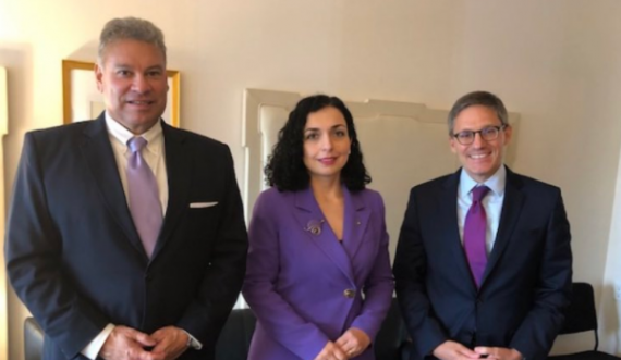 Këshilltari i Blinken tregon temat që kanë diskutuar me presidenten Osmani