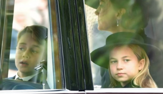 Gjesti i Princeshës Charlotte në funeralin e Mbretëreshës Elizabeth bën xhiron e rrjetit