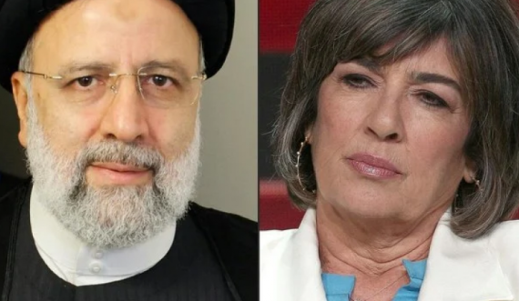 Amanpour thotë se presidenti iranian u tërhoq nga intervista për shkak se nuk e vendosi shaminë siç ai i kërkoi