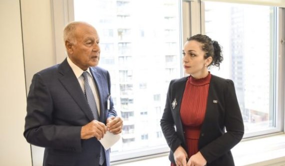 Osmani kërkon përkrahjen e Ligës Arabe në sigurimin e njohjeve të reja për Kosovën