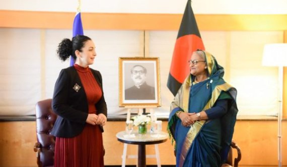 Osmani në takim me kryeministren e Bangladeshit
