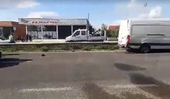Aksident në rrugën Prishtinë – Pejë