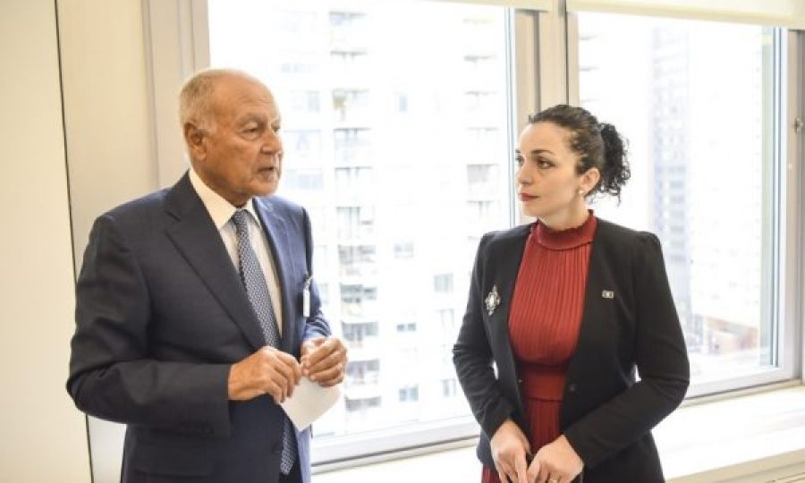 Osmani kërkon përkrahjen e Ligës Arabe në sigurimin e njohjeve të reja për Kosovën