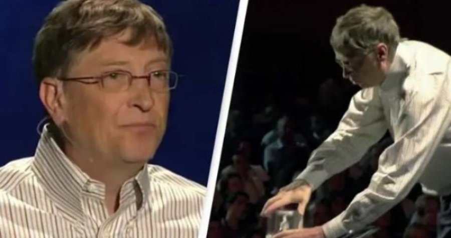 Bill Gates flet për malarian dhe liron mushkonjat në sallë